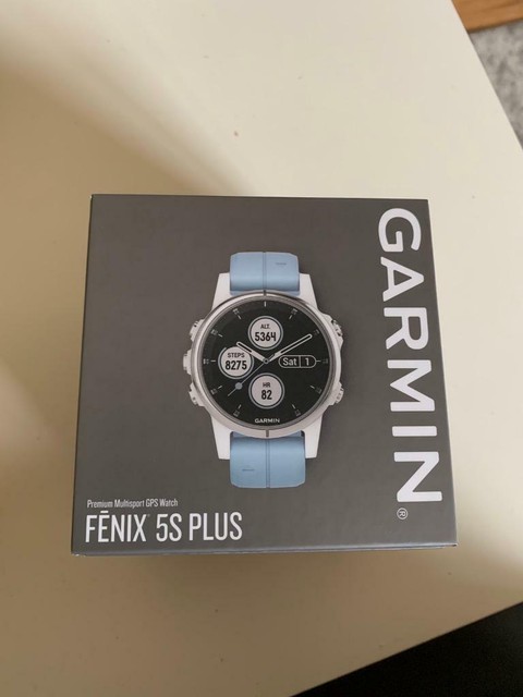garmin fenix 5s plus white seafoam band
